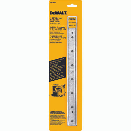 DEWALT TOOLS DW7342 12-1/2IN DISPOSABLE PLANER KNIVES