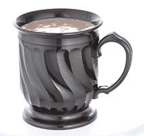 CARLISLE FOOD SERVICE PRODUCTS DX300003 MUG 8 OZ TURNBURY ONYX