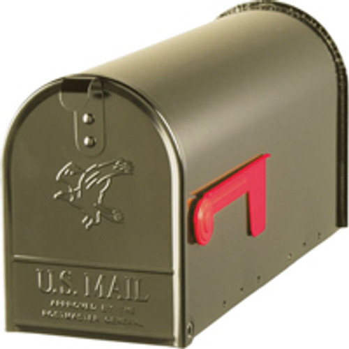 SOLAR GROUP E1100BZ0 ELITE POST-MOUNT MAILBOX, MEDIUM, TEXTUR