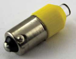 EATON E22LED120YN MINIATURE LED BULB 120 VOLTS YELLOW