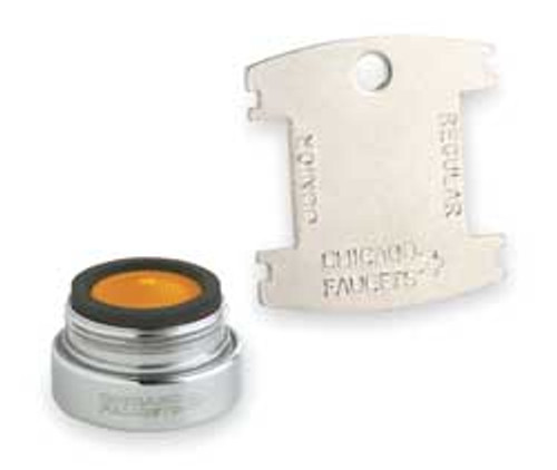 CHICAGO FAUCETS E37VPJKABCP LAMINAR FLOW OUTLET VANDAL RESISTANT CHICAGO FAUCETS E37VPJKABCP LAMINAR FLOW OUTLET VANDAL RESISTANT