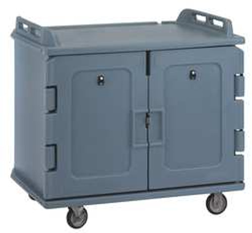 CAMBRO MANUFACTURING EAMDC1418S20191 MEAL DELIVERY CART 48 1/2X32 1/2X44 GRAY