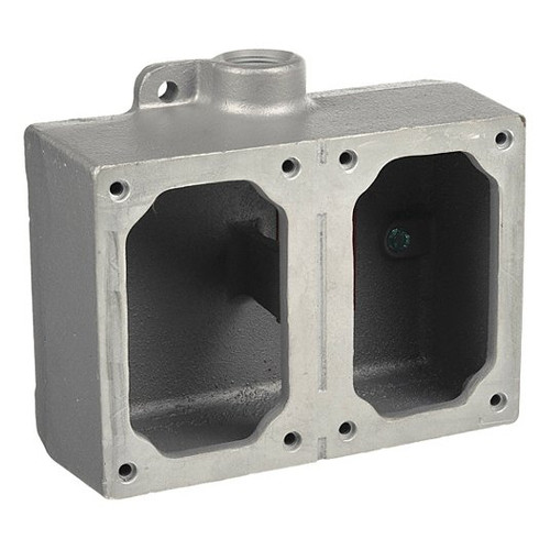 APPLETON ELECTRIC EDS272 MOUNTING BODY 2GANG 3/4IN DEAD-END IRON