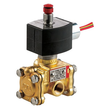 RED HAT EF8316G302 SOLENOID VALVE 3/2 3/8 IN NC 24V BRASS