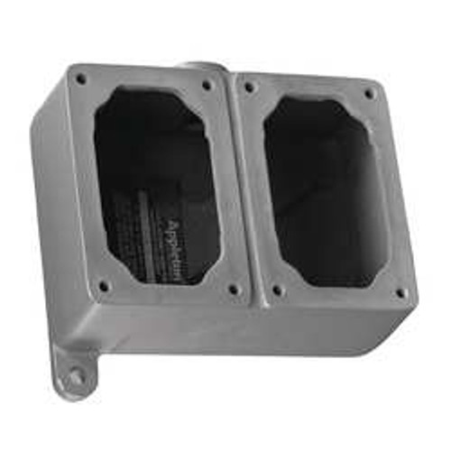 APPLETON ELECTRIC EFDC210-NL-Q MOUNTING BODY 2GANG 1IN FEED-THRU M IRON