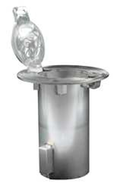 CALPIPE SECURITY BOLLARDS ESR060 BOLLARD STAINLESS STEEL #4 6 IN DIA.