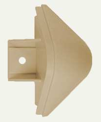 PAWLING CORP ETC-30-0-3 H3621 END CAP TAN 4-1/8IN