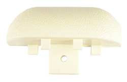 PAWLING CORP ETC-3-0-2 H3607 END CAP IVORY 2-15/16 X 1IN