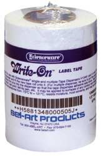 BEL-ART PRODUCTS F13480-0075 LABEL TAPE WHITE 3/4 IN. PK 4