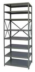 HALLOWELL F4713-12HG HALLOWELL HI-TECH OPEN STAND ALONE SHELV