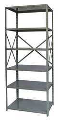 HALLOWELL F7511-18HG 6 SHELF STARTER EXTRA HEAVY-DUTY OPEN ST