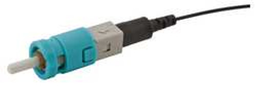 HUBBELL FCST50GM12 FIBER OPTIC CONNECTOR FIBER AQUA PK 12