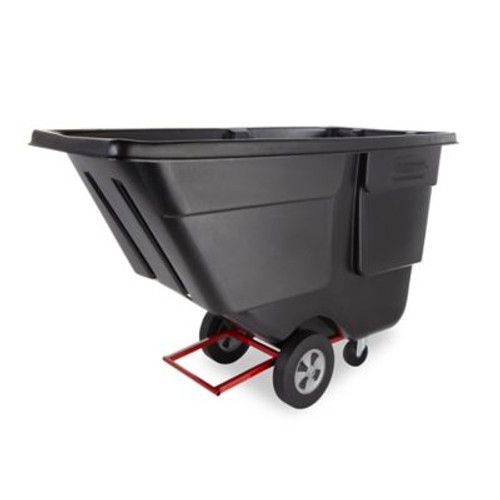 RUBBERMAID COMMERCIAL PRODUCTS FG131400BLA TILT TRUCK UTILITY 1 CU YD. 850 LB.