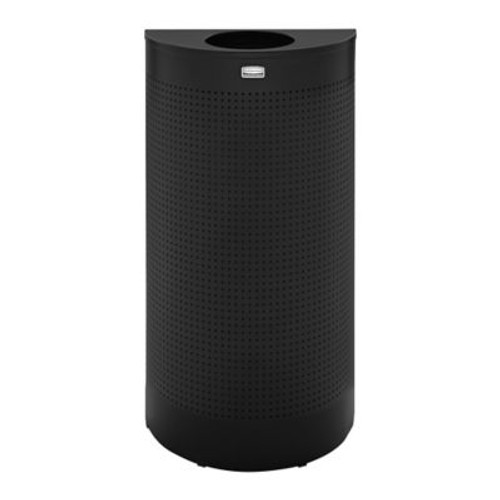 RUBBERMAID COMMERCIAL PRODUCTS FGSH12EPLTBK 1/2RND OPEN TOP