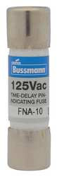 COOPER BUSSMANN FNA-20 32 VAC, 20 AMP, TIME DELAY PIN INDICATOR