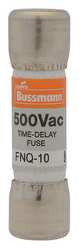 COOPER BUSSMANN FNQ-2/10 500 VAC, 0.2 AMP, TIME DELAY GENERAL PUR