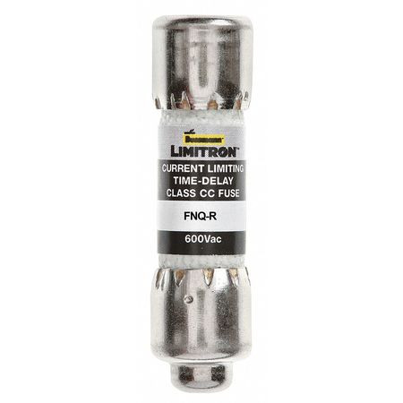 COOPER BUSSMANN FNQ-R-3-1/2 300 VDC, 600 VAC, 3.5 AMP, TIME DELAY GE