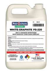 PETROCHEM FOODSAFE WHITE-GRAPHITE FG-220-3NLK3 FOOD GRADE WHITE GRAPHITE LUBE ISO 220