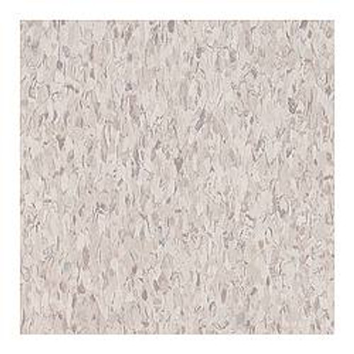 ARMSTRONG FP51858031 VINYL COMPOSITION TILE 45SQ FT SNDFT WHT