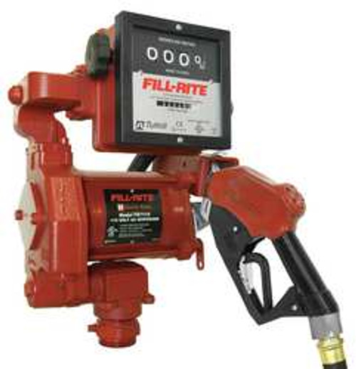 FILL-RITE FR711VA FUEL TRANSFER PUMP 1/3 HP 20 GPM