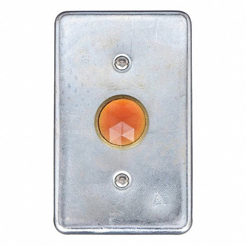 APPLETON ELECTRIC FSK-1JA WEATHERPROOF COVER WITH AMBER JEWEL