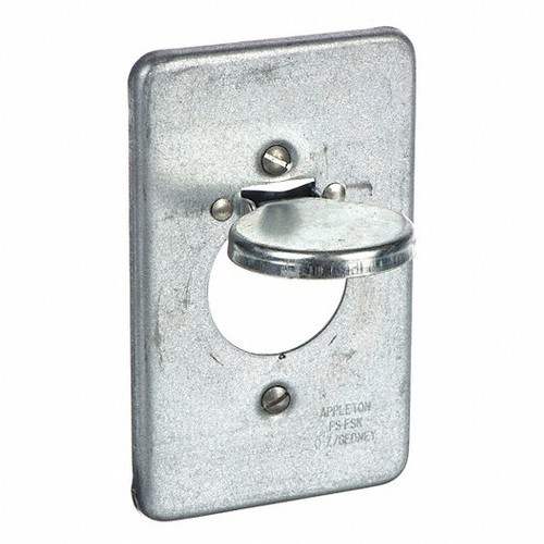 APPLETON ELECTRIC FSK-1R-T WEATHERPROOF COVER VERTICAL SELF CLOSING