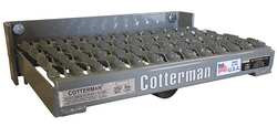 COTTERMAN FUS100A3C1P1 MANUAL FOLD-UP STEP 15 IN L 4 IN H