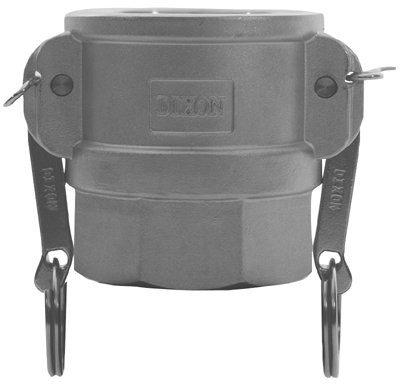 DIXON VALVE  COUPLING G400-D-SS 4" STAINLESS GLOBAL FEMALE COUPLER
