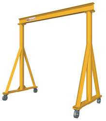 CALDWELL H90-5-12/12 PRTBL GANTRY CRANE 10000LB MAX HT 12FT