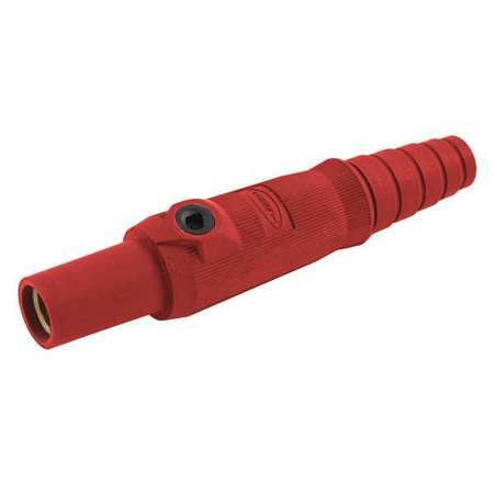 HUBBELL HBL15FR CONNECTOR 3R 4X 12 FEMALE RED 8-2
