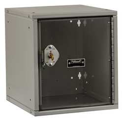 HALLOWELL HC121212-1SVP-K-PL BOX LOCKER 11-5/16INWX12INDX12-11/16INH