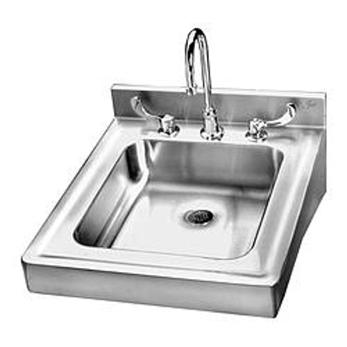 JUST MANUFACTURING HCL-23520-T SINK SS 23-1/2INL X 20INW X 4INH 18 GA