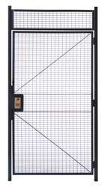 WIRECRAFTERS HD3710 HINGED GATE 3 FT X 7 FT 3-1/4 IN ENAMEL