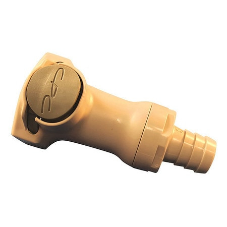 COLDER PRODUCTS CORPORATION HFC221012 COUPLER,POLYPROPYLENE,GRAY,PUSH IN