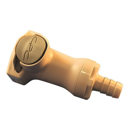 COLDER PRODUCTS CORPORATION HFC221212 COUPLER POLYPROPYLENE GRAY PUSH IN