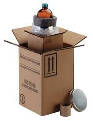 BERLIN HMS-6656M HAZMAT SHIPPING KIT 8 OZ BOTTLE PK 4
