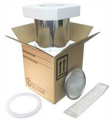 BERLIN HMS-66980 HAZMAT SHIPPING KIT 1 QT. CAN PK 12