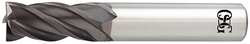 OSG HP441-1406-BN BALL END MILL,SINGLE END,9/64",CARBIDE