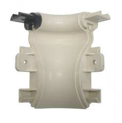 PAWLING CORP IBR-675S-0-2 H3476 HANDRAIL INSIDE CORNER IVORY