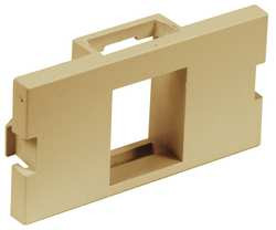 HUBBELL IM1K1EI ISTATION MODULE 1 PORT IVORY UNLD