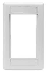 HUBBELL IMF1W ISTATION PLATE WHITE 3U