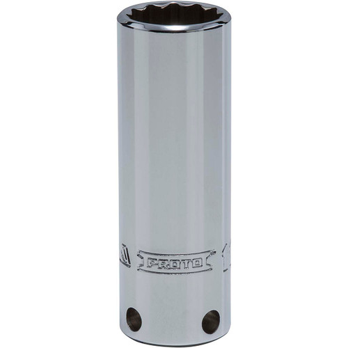 PROTO J5022-TT 11/16", 3/8" DRIVE, DEEP HAND SOCKET