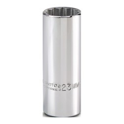 PROTO J5323M PROTO® 1/2" DRIVE DEEP SOCKET 23 MM - 12