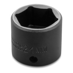 PROTO J7224M PROTO® 3/8" DRIVE IMPACT SOCKET 24 MM - 