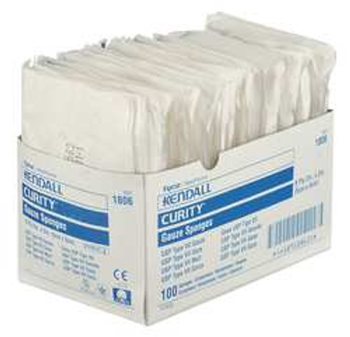 COVIDIEN KCGS019806 SPONGE STERILE WHITE GAUZE PK 100