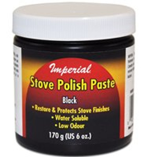 IMPERIAL MANUFACTURING KK0059 6-OZ. BLACK STOVE POLISH PASTE IMPERIAL MANUFACTURING KK0059 6-OZ. BLACK STOVE POLISH PASTE