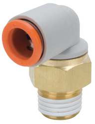 SMC KQ2L13-04AS UNION ELBOW 90 DEG 1/2 IN TUBEXMALE BSPT