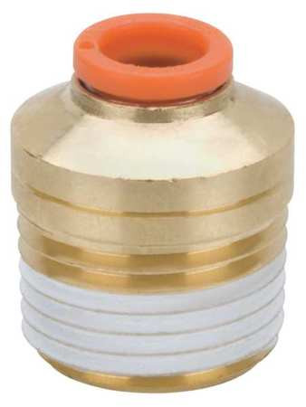 SMC KQ2S07-34AS HEX SOCKET HEAD MALE ADAPTER 1/4 IN.