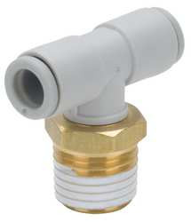SMC KQ2T08-03AS MALE BRANCH TEE 8MM TUBEXMALE BSPT