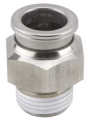 SMC KQG2H12-03S MALE CONNECTOR THREAD 3/8 IN TUBE 12MM